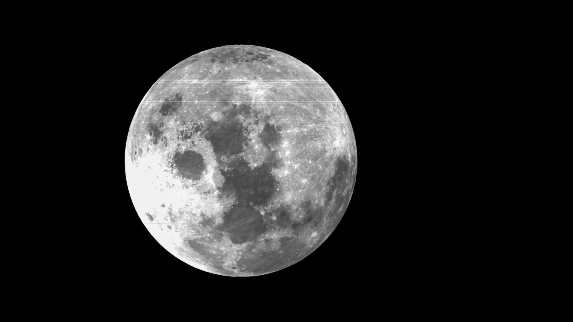 Moon photograph from Artemis 1