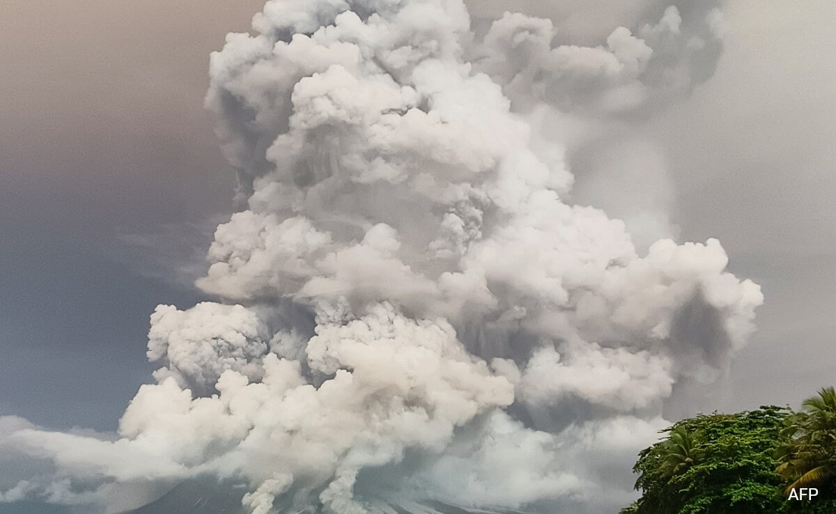Indonesia Volcano Erupts, Thousands Evacuated Due To Tsunami Threat