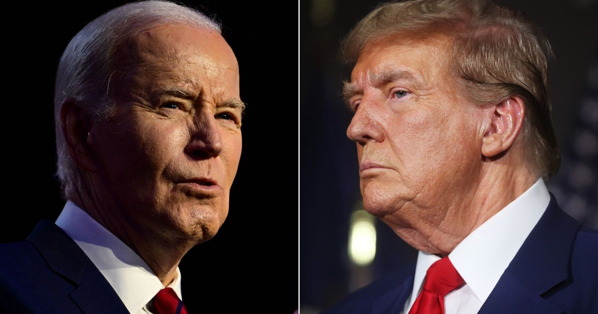 Joe Biden says he would be 'happy' to debate Donald Trump