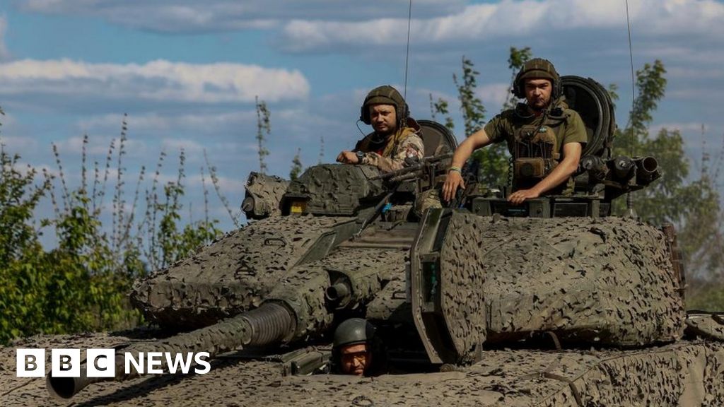 Blinking into Ukraine to provide 'strong reassurance' as US weapons reach front lines