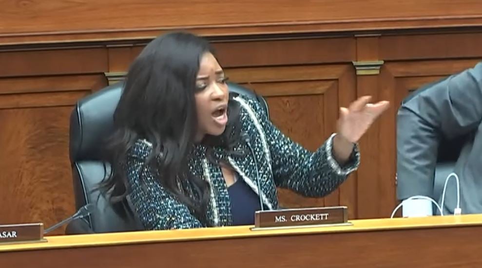 Rep.  Crockett tries to capitalize on feud with MTG, but doesn't notice there's a big problem with new merchandise |  The Gateway expert