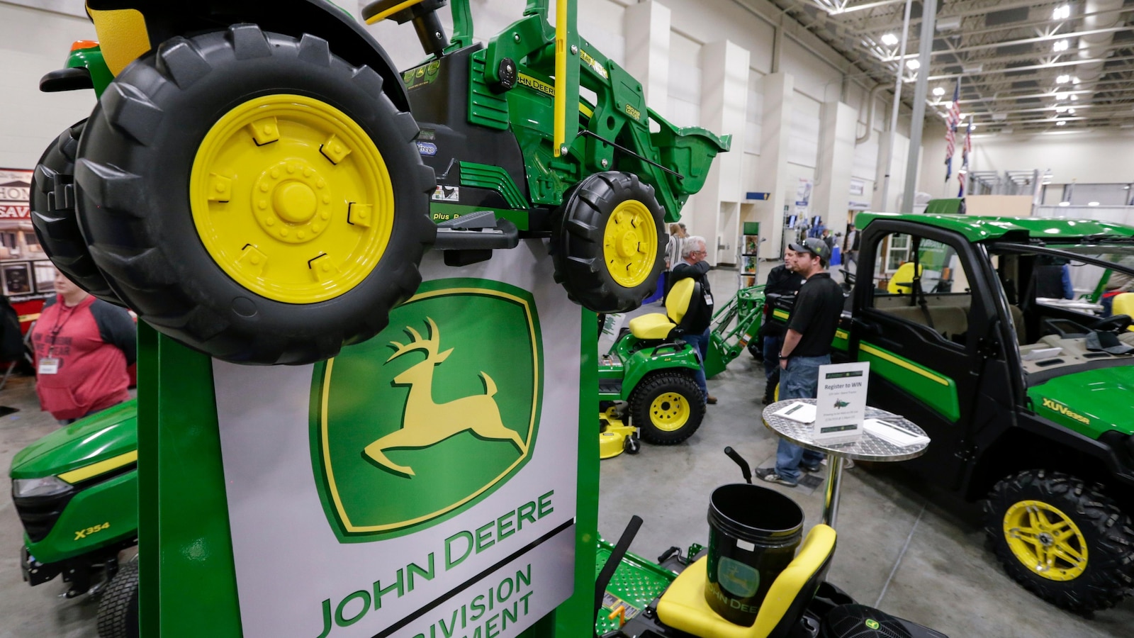 Deere Q2 results are Top Street, but lower 2024 profit outlook again as farmers buy fewer tractors