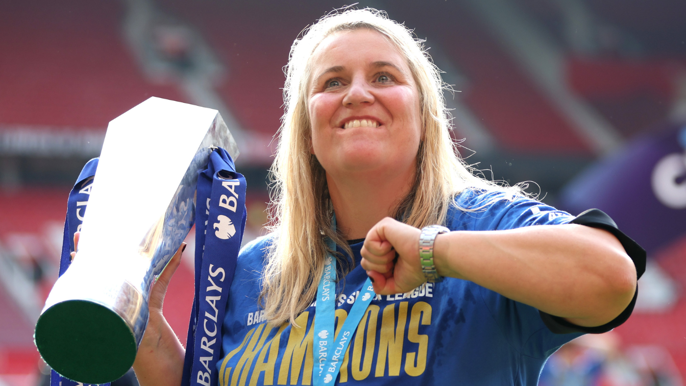 Emma Hayes praises progress after Chelsea wins seventh WSL title: 'Women's football is now serious business'