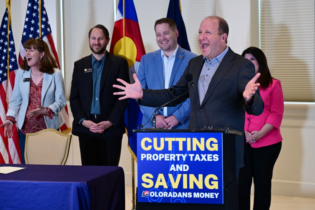 Gov. Polis signs bills that provide for cuts in income taxes and property taxes