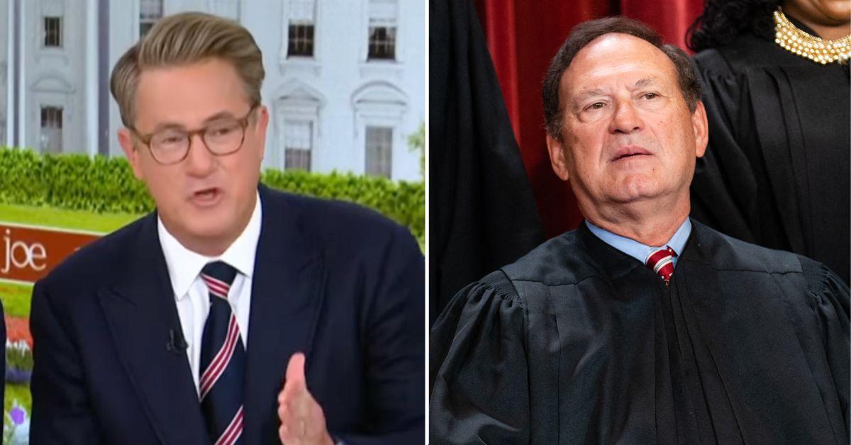 Joe Scarborough slams Judge Samuel Alito for the inverted American flag after the January 6 insurrection