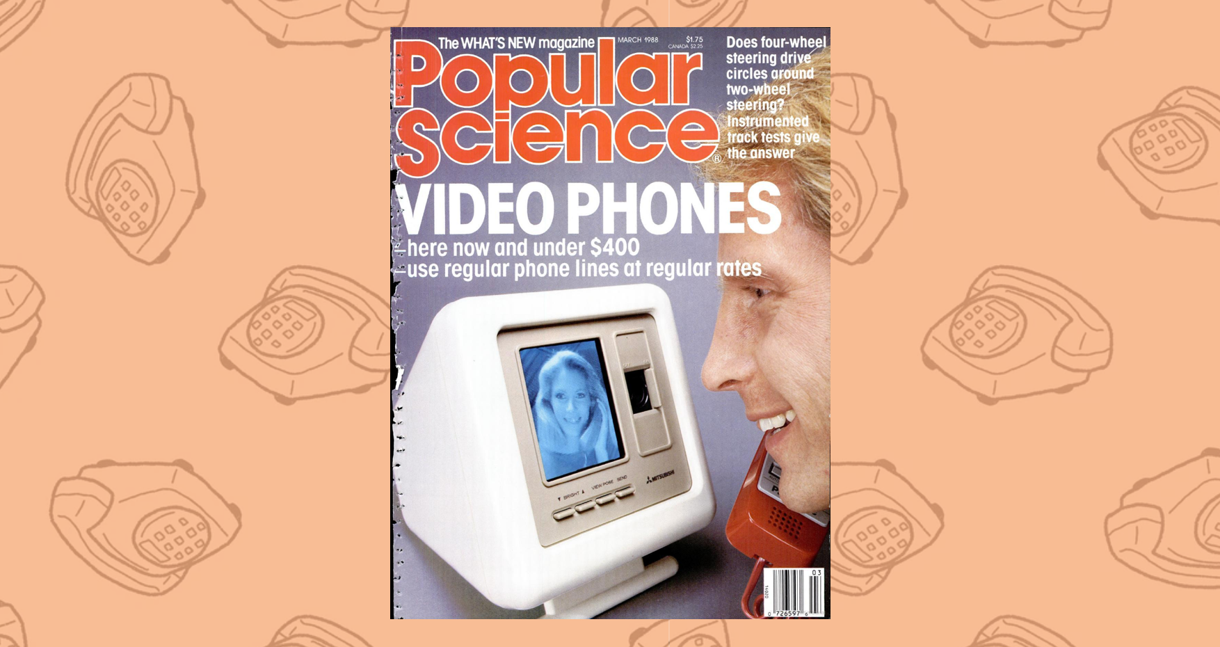 Move on, FaceTime: We're calling on a 1987 Mitsubishi VisiTel video phone