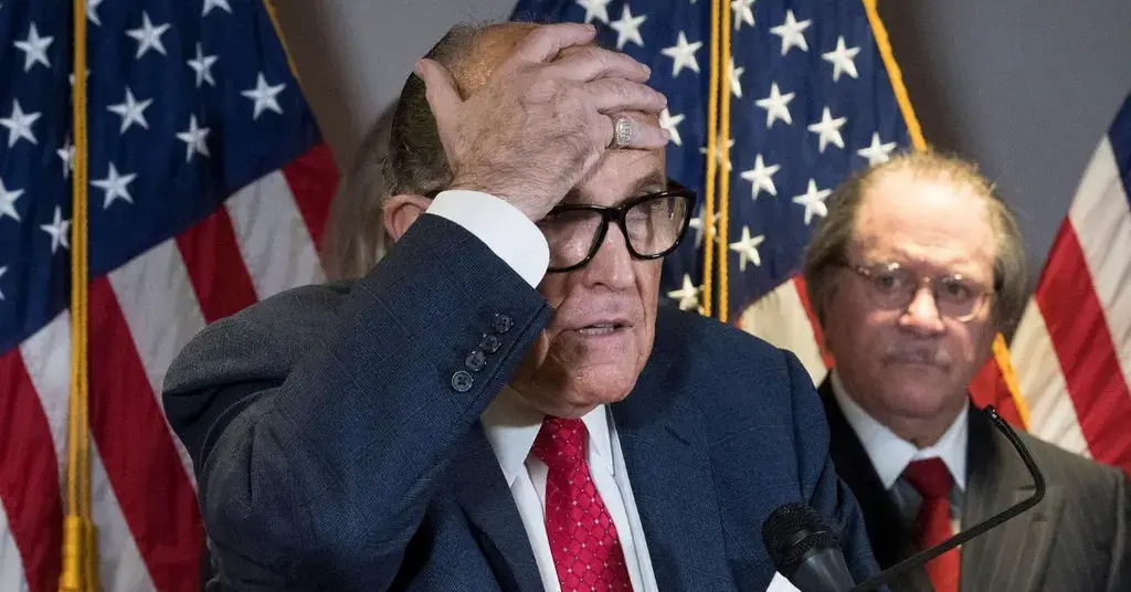 Rudy Giuliani served the charges against Arizona during the 80th birthday party