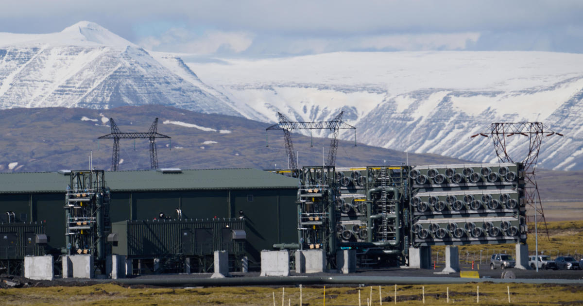 The 'Mammoth' carbon capture facility launches in Iceland, expanding a tool in the climate change arsenal
