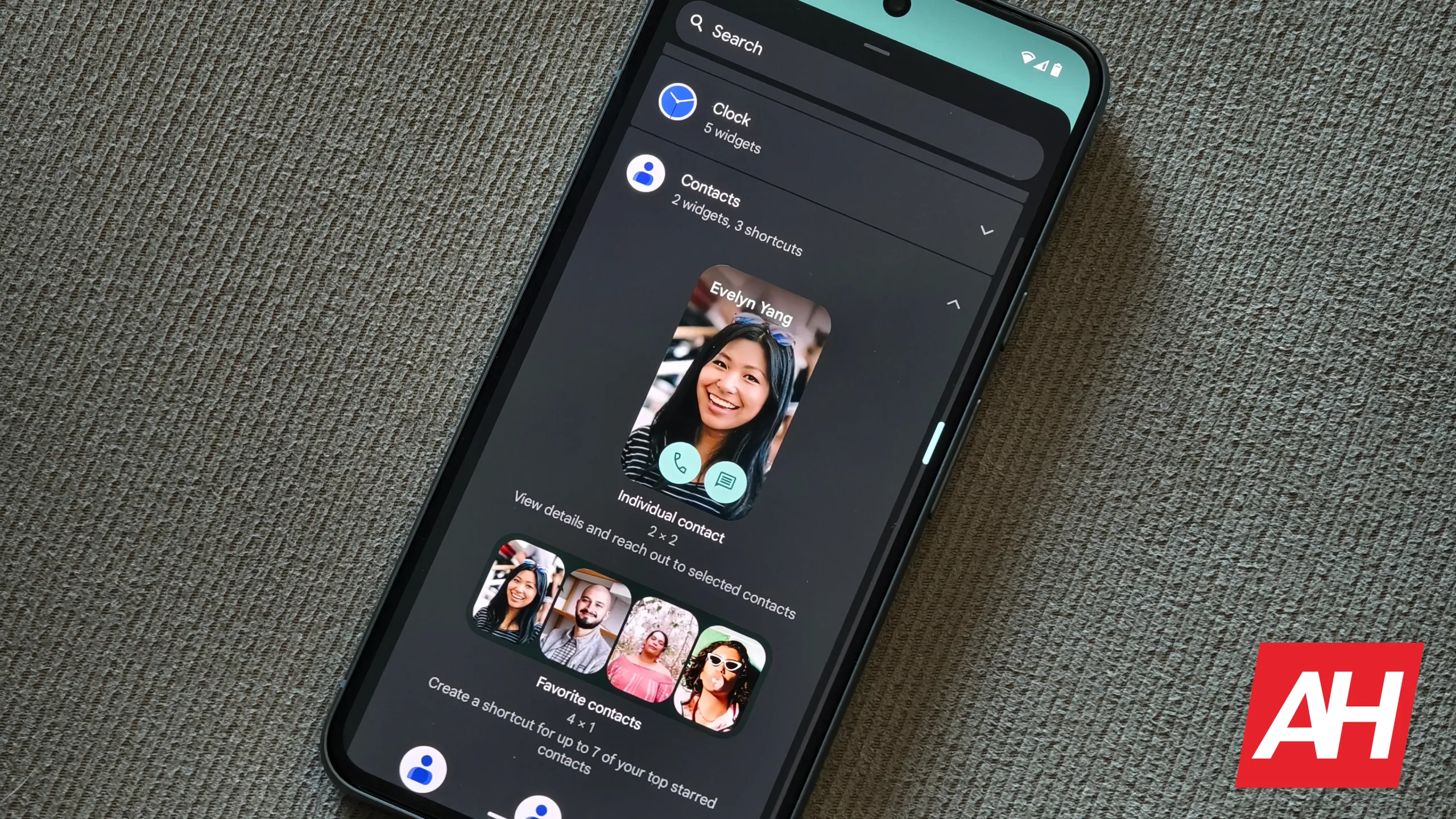 This Google Contacts widget now supports notification alerts