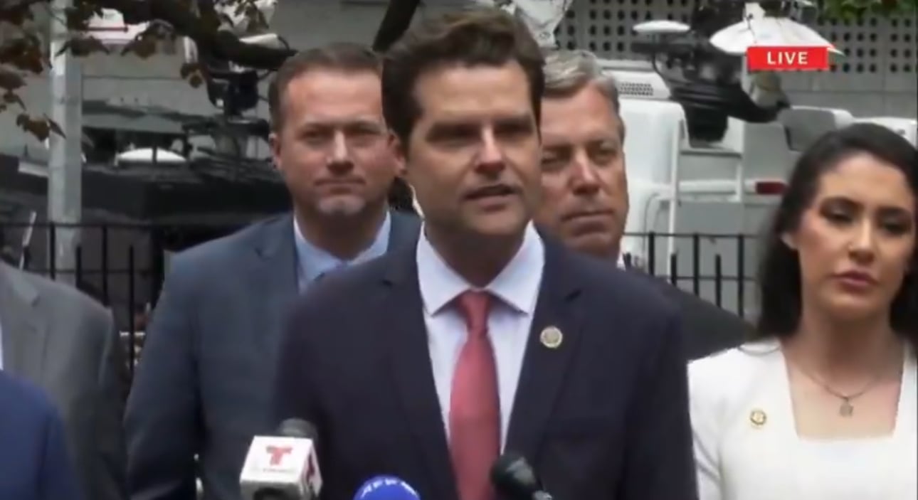 WATCH: “It's Like the Mr. Potato Head Doll of Crimes!”  – Rep. Matt Gaetz and Anna Paulina Luna hit out with Judge Merchan and “fabricated crime” against Trump outside the Manhattan courthouse |  The Gateway expert