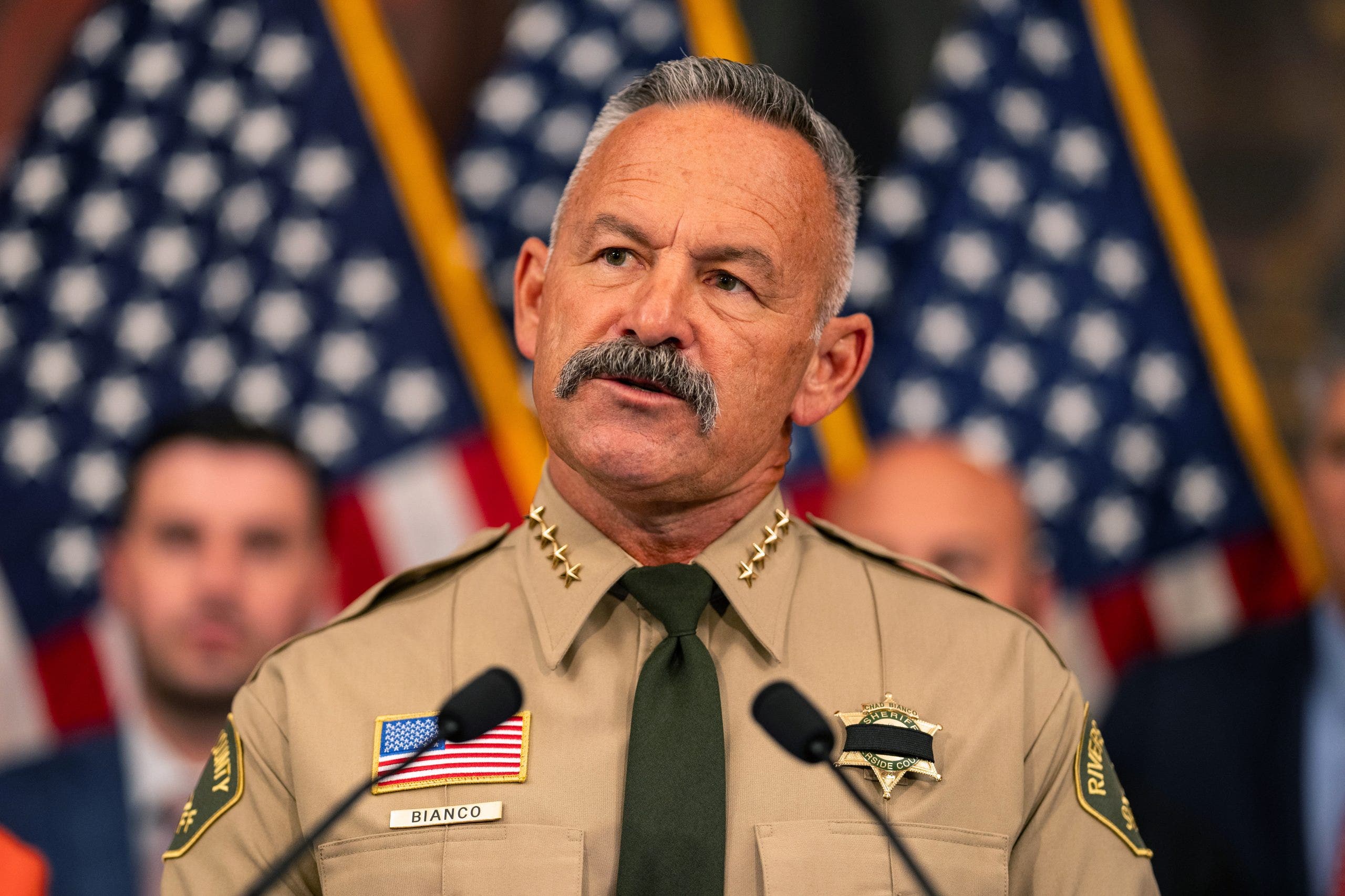 Blue state sheriff says he's 'changing teams' and urges support for Trump